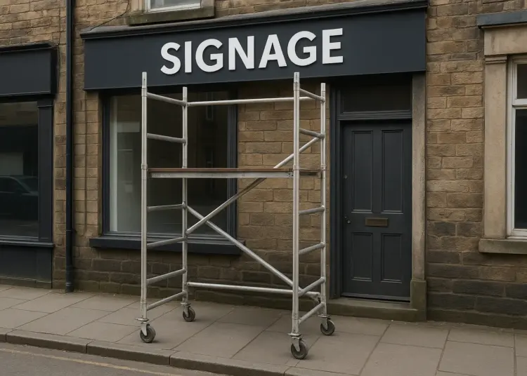 Worker dies after fall from unguarded scaffold platform