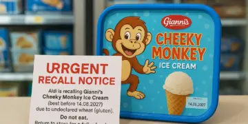 Aldi issues urgent recall for ice cream over allergy risk