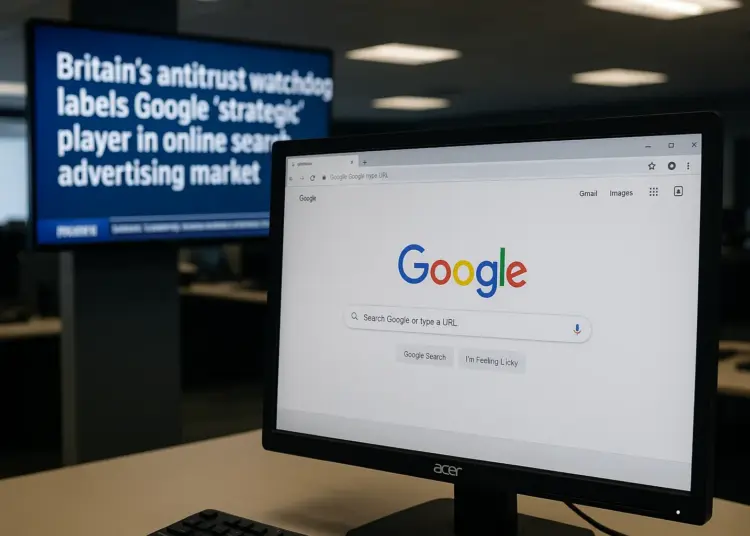 Britain's watchdog targets Google's ad market dominance
