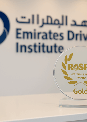 Emirates Driving Institute earns RoSPA Gold Award for safety excellence