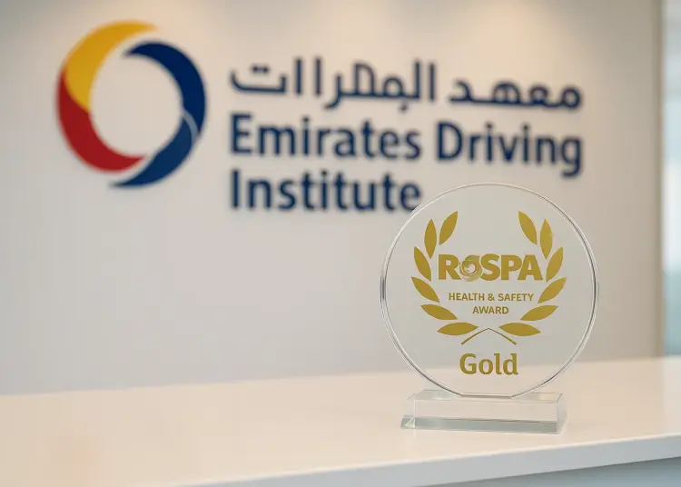 Emirates Driving Institute earns RoSPA Gold Award for safety excellence