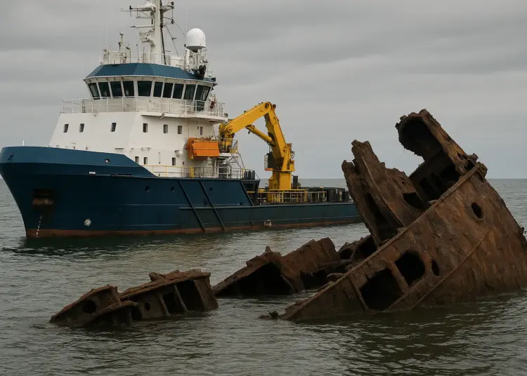 Fatal accident on support vessel due to poor lookout arrangements