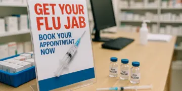 Flu vaccine urged as infections rise sharply in the UK