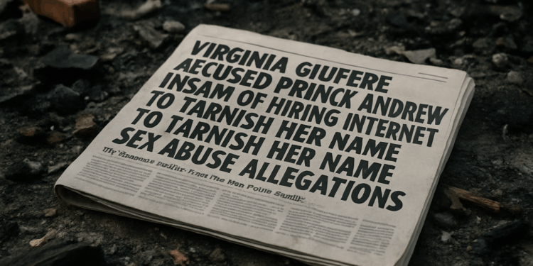 Giuffre accuses Prince Andrew's team of employing trolls to attack her credibility