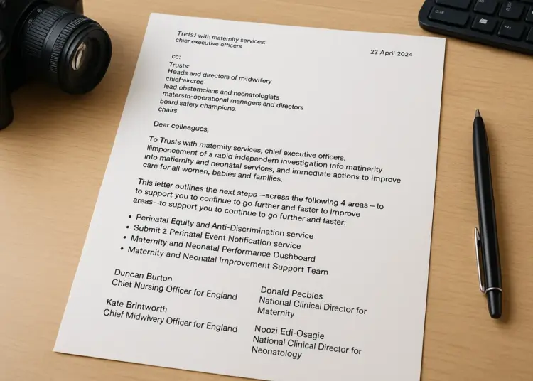 New initiatives launched to enhance maternity and neonatal care in England