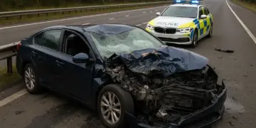 Police seek witnesses after serious M55 crash injures woman in 40s