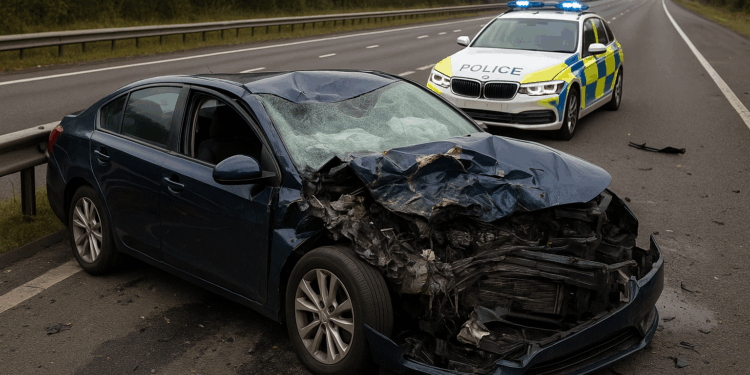 Police seek witnesses after serious M55 crash injures woman in 40s