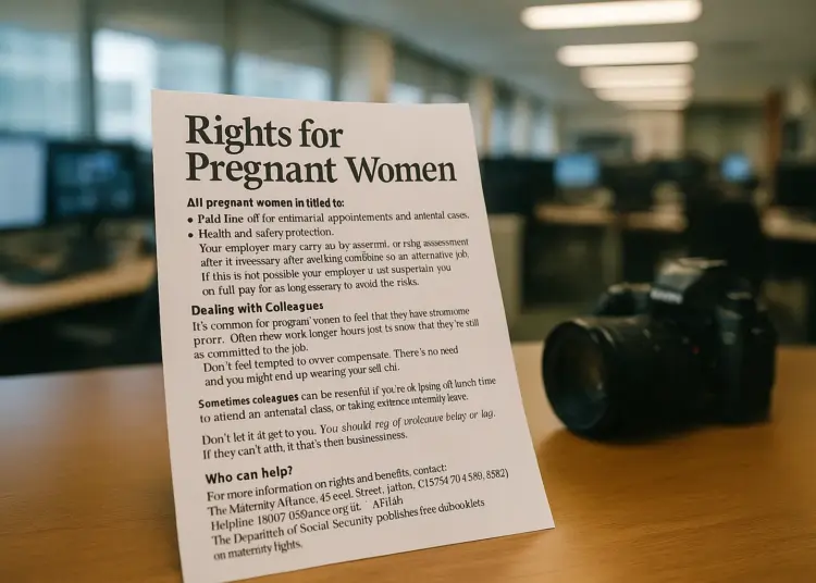 Pregnant women entitled to workplace protections and support