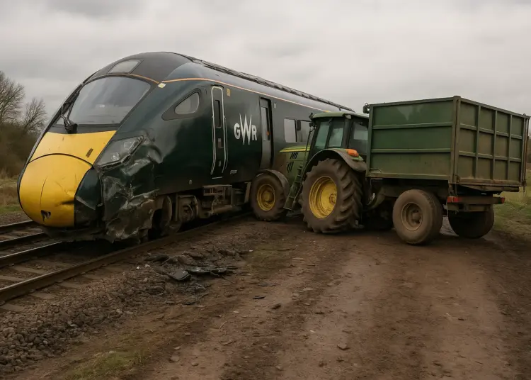 Train collision with tractor in Herefordshire leads to no further action