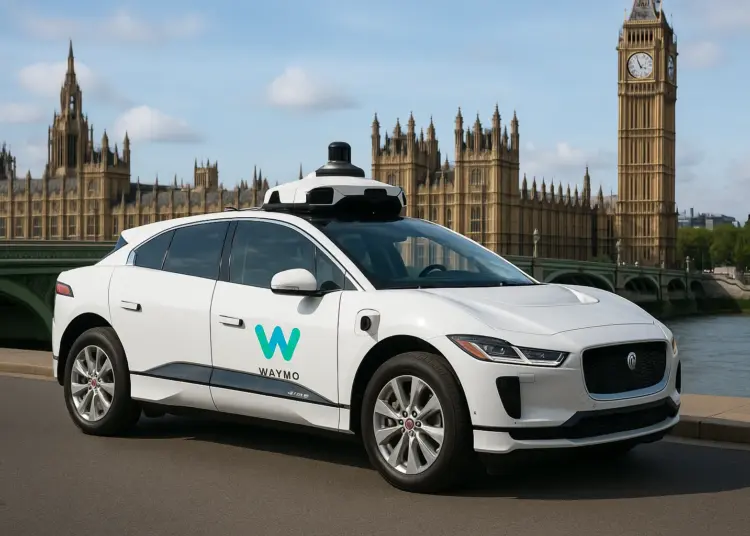Waymo to launch autonomous ride-hailing service in London next year