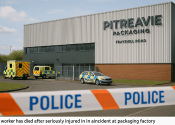 Worker dies following incident at Cumbernauld factory