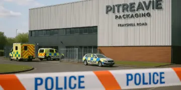 Worker dies following incident at Cumbernauld factory