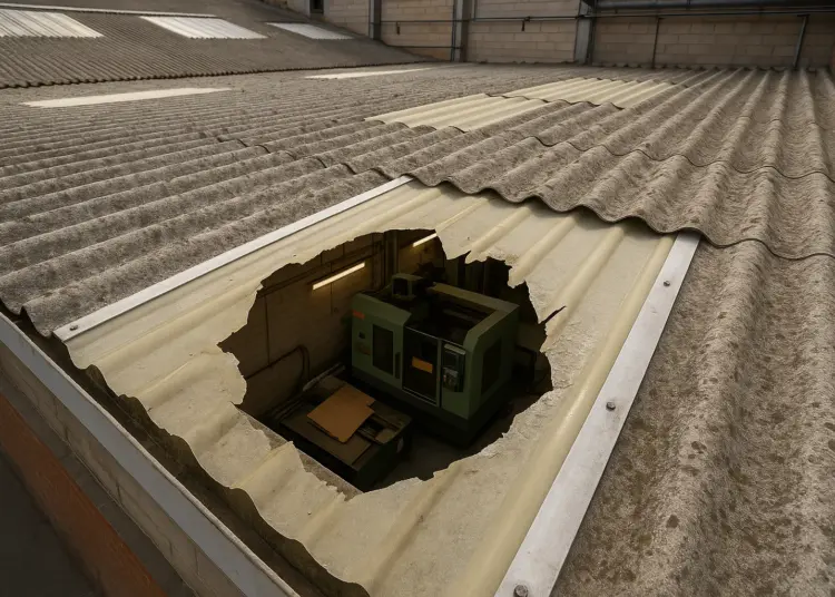 Worker injured in roofing incident due to safety failures