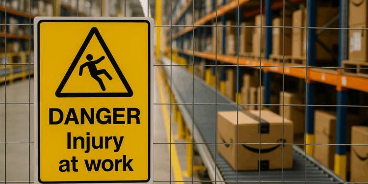 Amazon warehouses in UK report 2,500 serious injuries over a decade