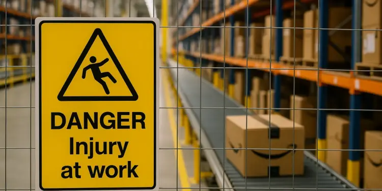 Amazon warehouses in UK report 2,500 serious injuries over a decade Amazon warehouses in UK report 2,500 serious injuries over a decade