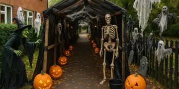Council demands removal of Halloween decorations over safety concerns in Cumbernauld