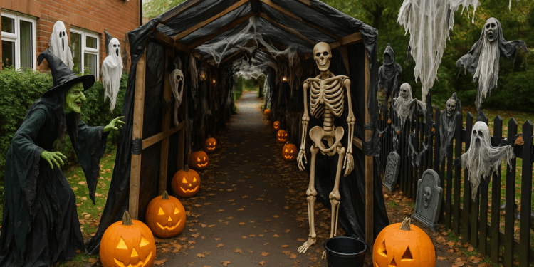 Council demands removal of Halloween decorations over safety concerns in Cumbernauld