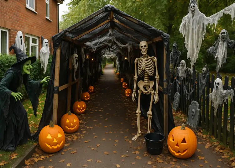Council demands removal of Halloween decorations over safety concerns in Cumbernauld