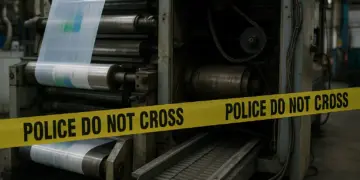 Employee dies after becoming trapped in unguarded machine at Derbyshire factory