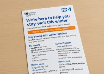 NHS offers guidance to maintain health this winter