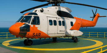 North Sea oil workers face weight limit to ensure flight safety