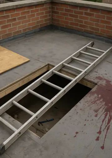 Roofing company fined after employee's serious fall through skylight