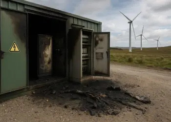 Wind farm firm fined after worker injured in electrical incident