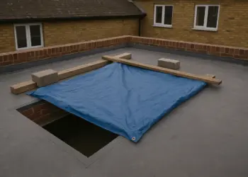 Worker dies after fall through unprotected skylight at construction site