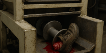 Yorkshire manufacturer fined after worker loses foot to unguarded machinery