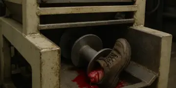 Yorkshire manufacturer fined after worker loses foot to unguarded machinery