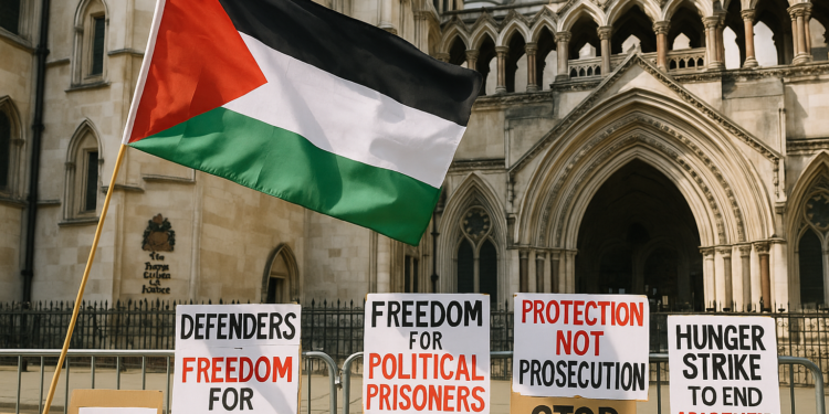 Campaigners challenge UK government over hunger strike conditions
