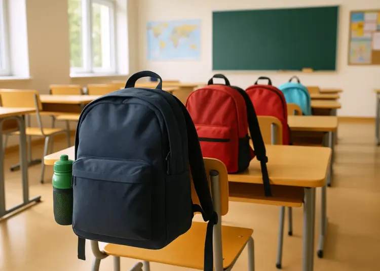 Children return to school as backpack weight warnings emerge