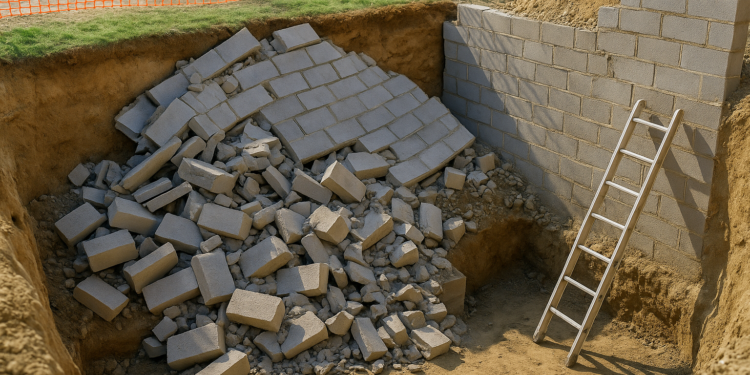 Construction firm fined after worker injured by collapsed wall