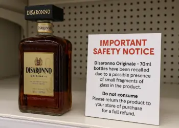 Disaronno liqueur pulled from shelves over glass contamination fears