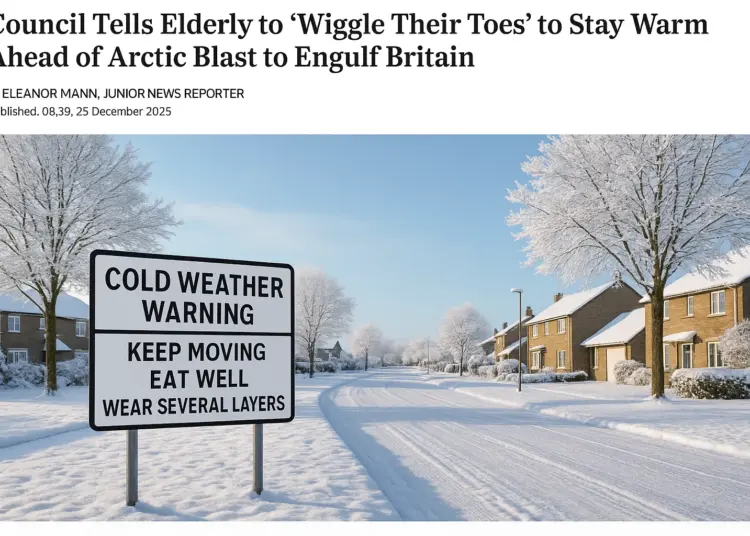 Elderly advised to stay warm amid forecast of Arctic temperatures