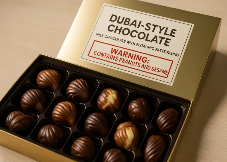 FSA issues alert over allergen risks in popular chocolate products