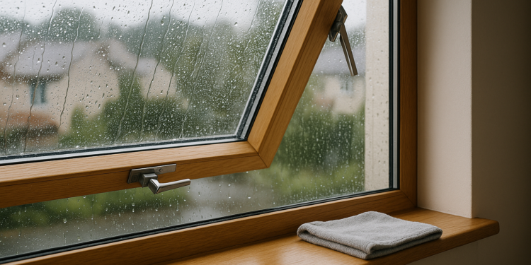 Letting fresh air in during rainy days improves home health