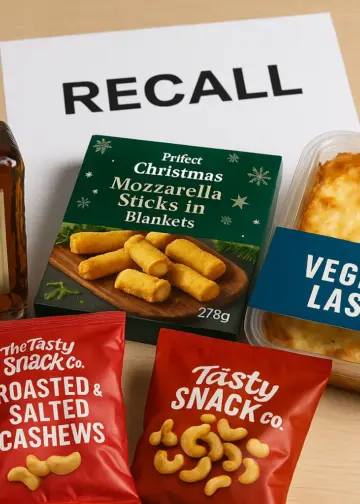 Multiple food recalls issued over contamination and safety concerns