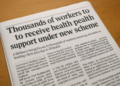New government scheme aims to support workers at risk of job loss due to ill health