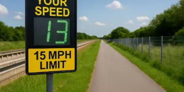 New speed limit measures introduced for cyclists and electric vehicles on guided busway