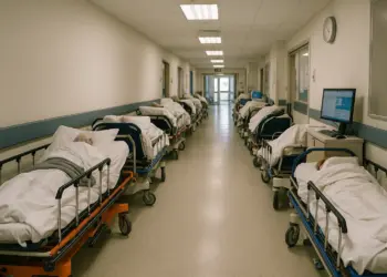 NHS on the brink of collapse amid flu surge and looming strikes