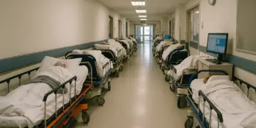 NHS on the brink of collapse amid flu surge and looming strikes