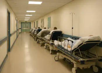 NHS under pressure as Queen Elizabeth hospital faces corridor care crisis