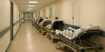 NHS under pressure as Queen Elizabeth hospital faces corridor care crisis