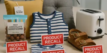 Retail giants issue recalls over safety concerns ahead of festive season