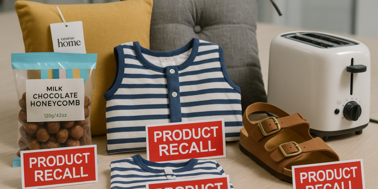 Retail giants issue recalls over safety concerns ahead of festive season