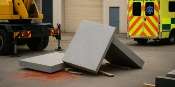 Worker fatally crushed by granite slabs in tragic accident at Blyth Marble