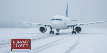 Arctic blast causes widespread school closures and travel disruption