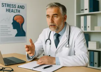 Doctor highlights work-related stress crisis and calls for urgent action