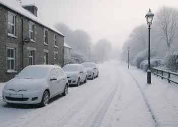 Freezing conditions and snow forecast as temperatures drop to -8C in Wales